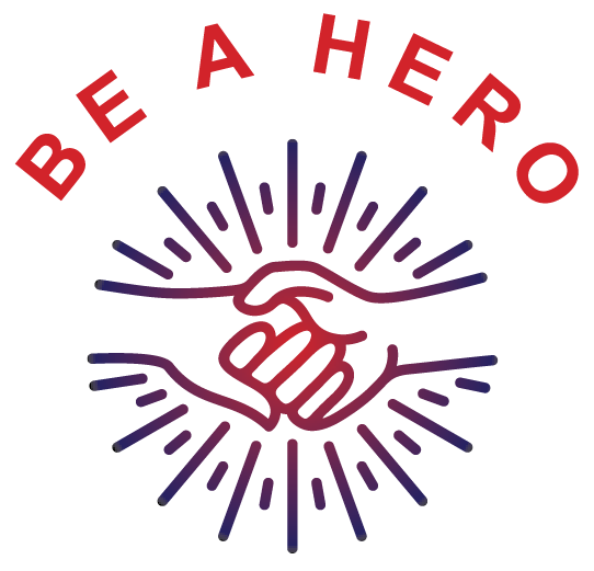 Be a Hero Logo